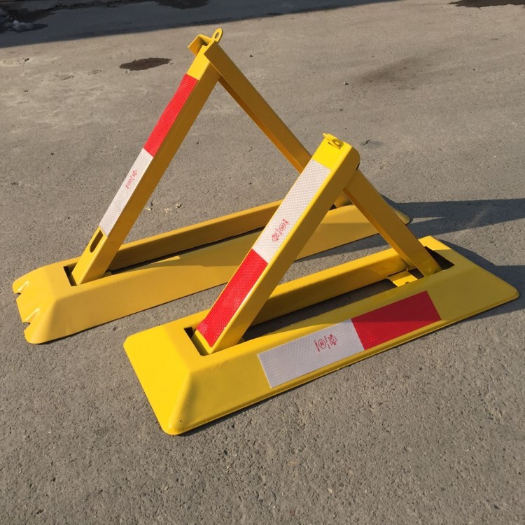 批發(fā)加厚三角地鎖/手動(dòng)三角地鎖/汽車三角型車位鎖 O型地鎖