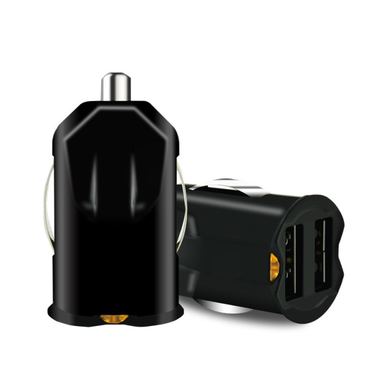JDB隱形mini迷你快充雙USB高品質(zhì)2.1A車充 JDB車載充電器廠家直銷