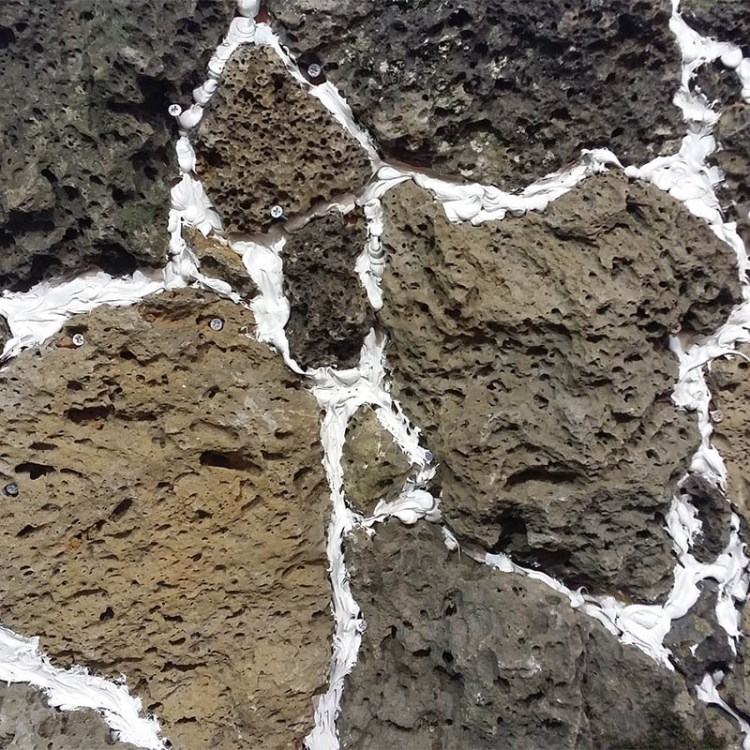 亂型碎拼冰裂紋火山石火山巖自然面墻石