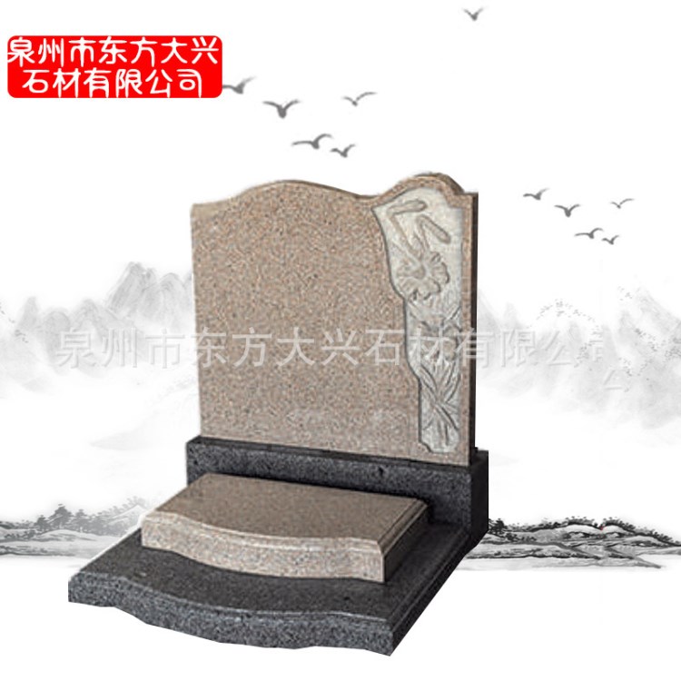 【廠家直銷】山西石雕藝術墓碑 歐式墓碑 花崗巖墓碑 漢白玉墓碑