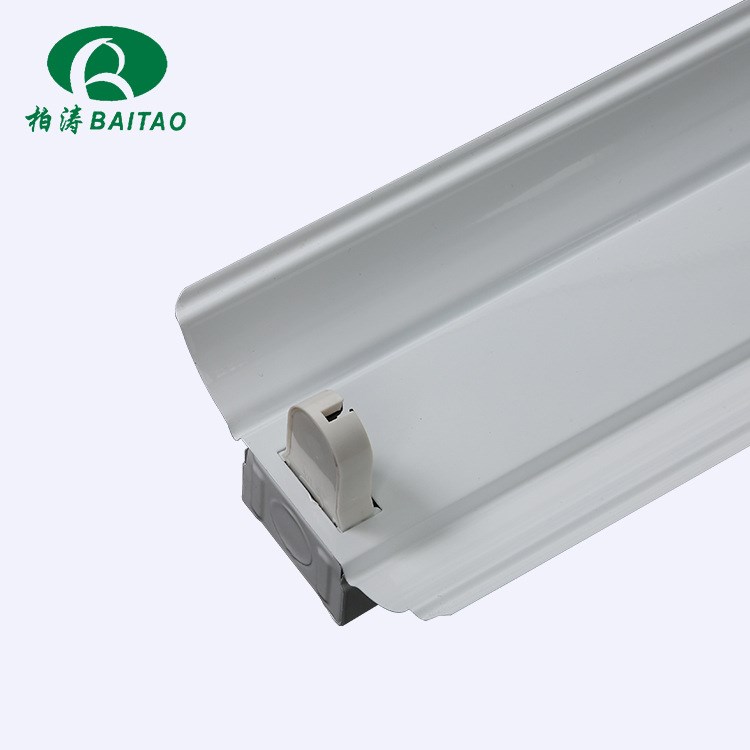 單支帶罩T8LED支架 地下車庫LED支架T8LED工程專用支架 超市LE