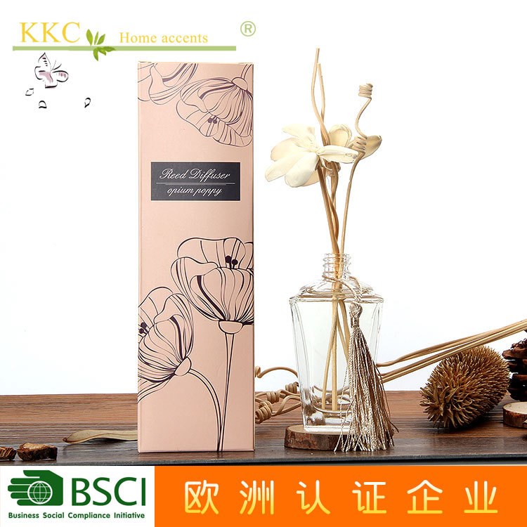 KKC 無火香薰套裝家居香薰擺件印尼藤條自然揮發(fā)酒店香氛日用熏香