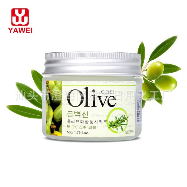 供應(yīng)CO.E韓伊橄欖olive深層保濕霜 50g 膏霜面霜護(hù)膚品化妝品