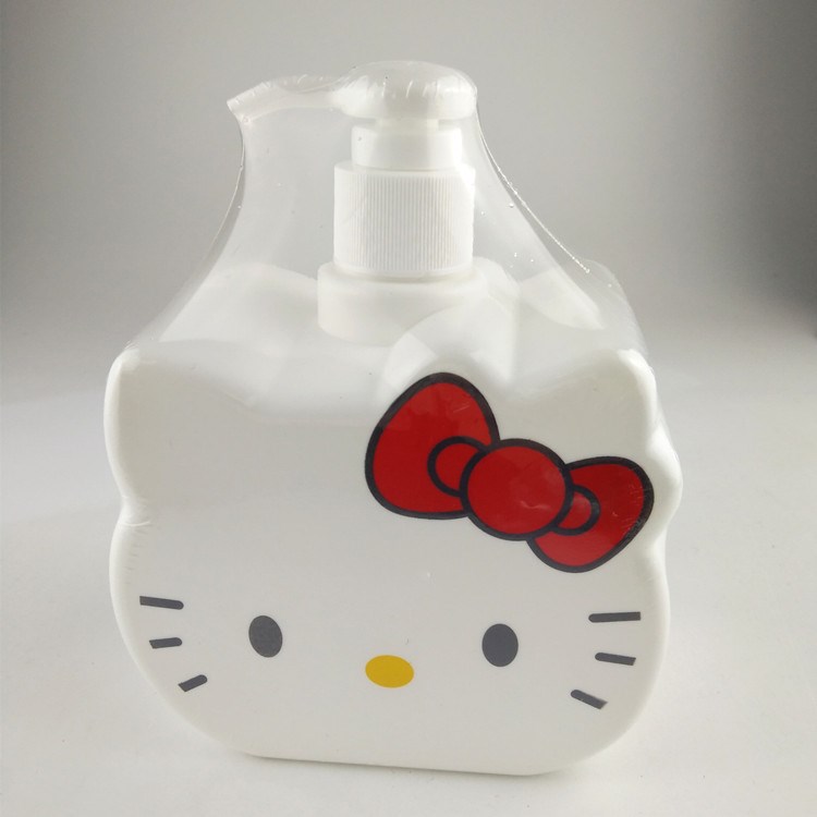 hellokitty凯蒂猫儿童洗手液 卡通植物精洁净健康呵护洗手液