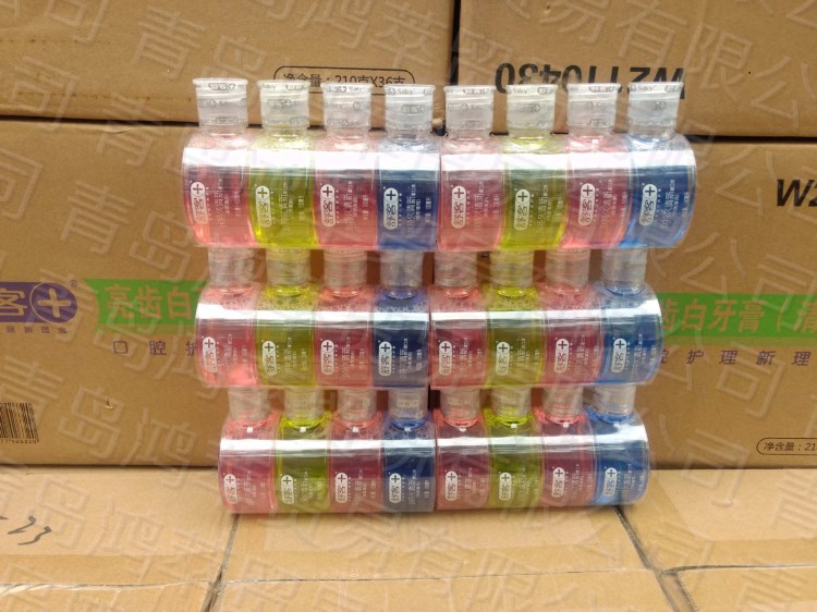 舒客舒克果繽紛漱口水100ml*4清新口氣除口腔異味男女