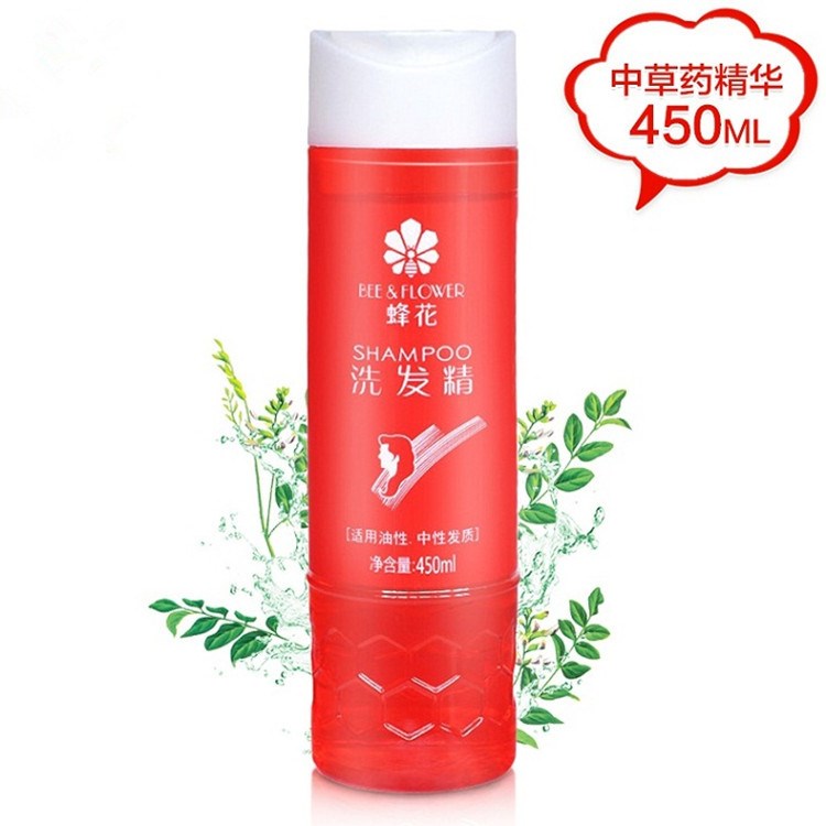 蜂花洗發(fā)精護發(fā)素450ml洗發(fā)水 洗發(fā)露不含硅油國貨