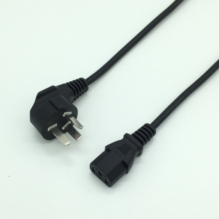 電源線 1.8米 全銅0.75平方 達標國標電源線  品子尾三插