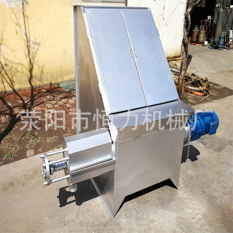 沼氣配套設(shè)備 沼渣沼液分離設(shè)備 不銹鋼固液分離機(jī)供貨廠家