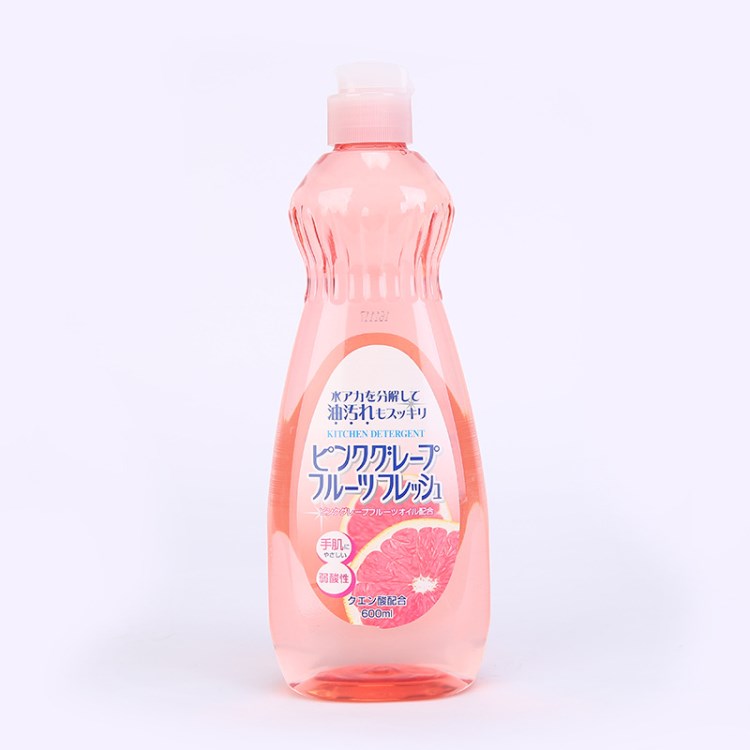 日本  rocket果蔬餐具 洗潔精600ml 西柚香日用品批發(fā)