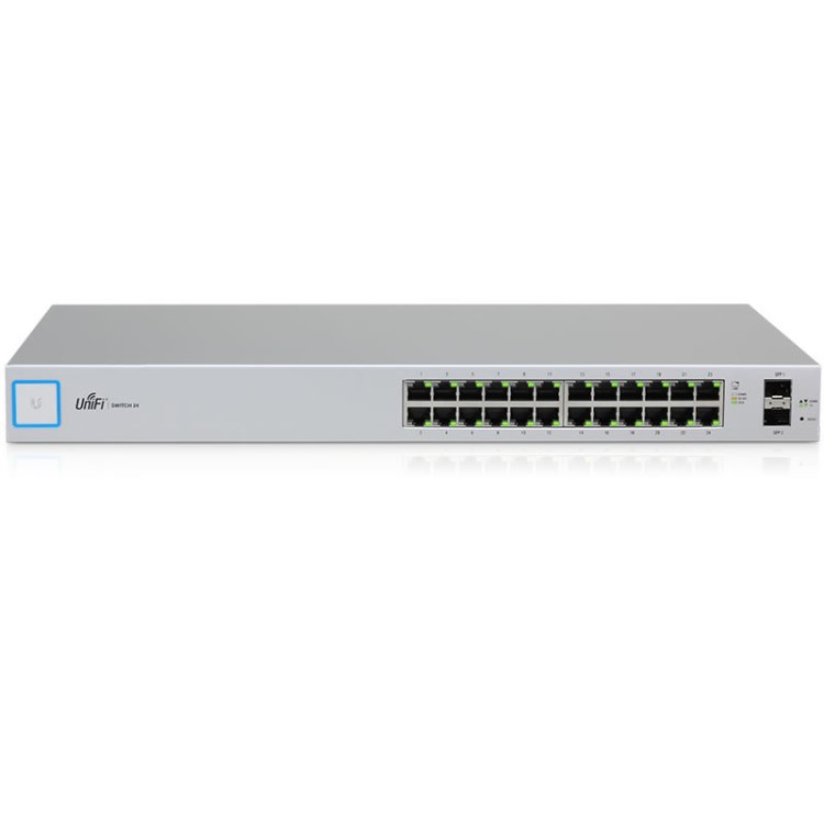 UBNT unifi Switch US-24 SFP千兆网管交换机 24口