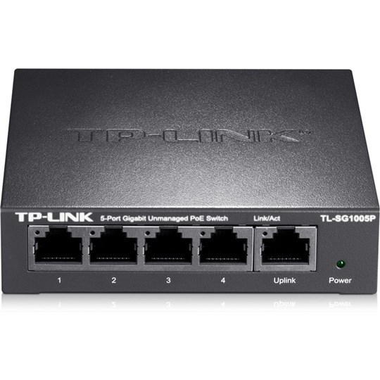 TP-LINK 普聯(lián)TL-SG1005P 5口全千兆非網(wǎng)管PoE交換機