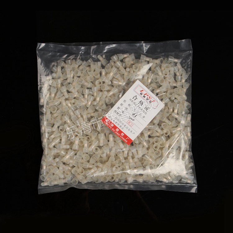 廠家供應(yīng)批發(fā) 奶嘴壓線帽CE2接線閉端子 線卡線扣 5mm