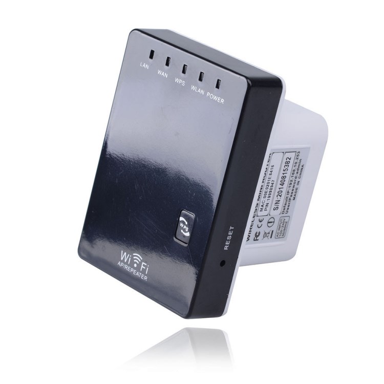 双网口300M无线中继器路由WiFi Rrepeater Wireless-N Mini Route