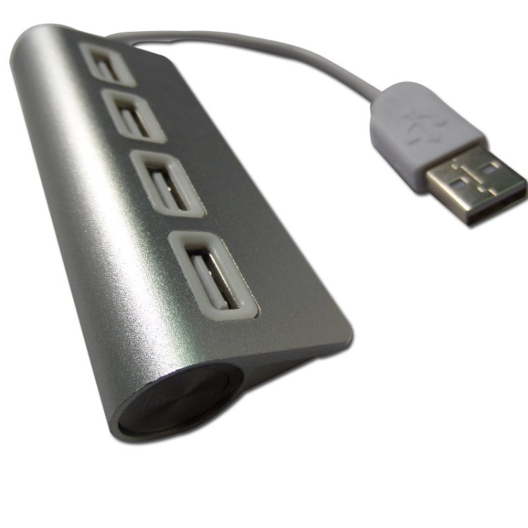 超高速USB2.0HUB 四口USB擴(kuò)展器 2.0HUB全鋁合金集線器