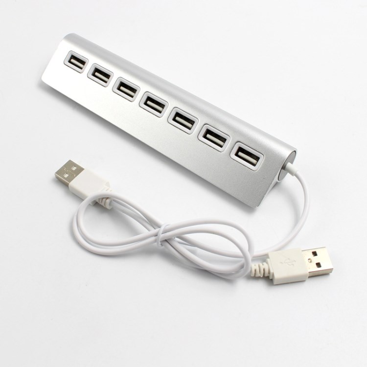 USB2.0HUB USB2.0七口集線器 2.0HUB全鋁合金材料 USB2.0/4口7口