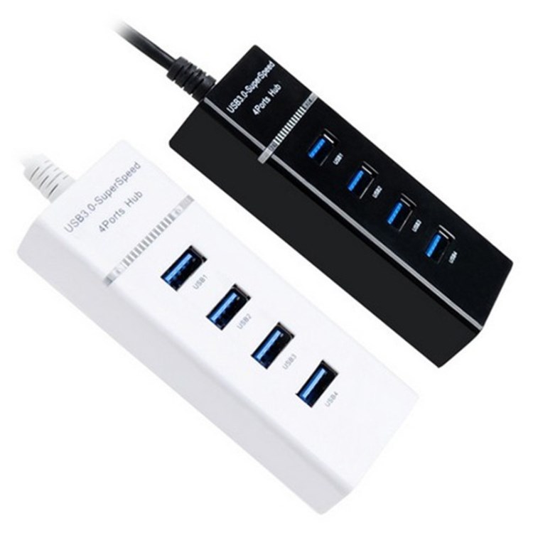 4口USB3.0HUB 集线器 USB3.0 4口hub分线器 高速usb电脑分线器