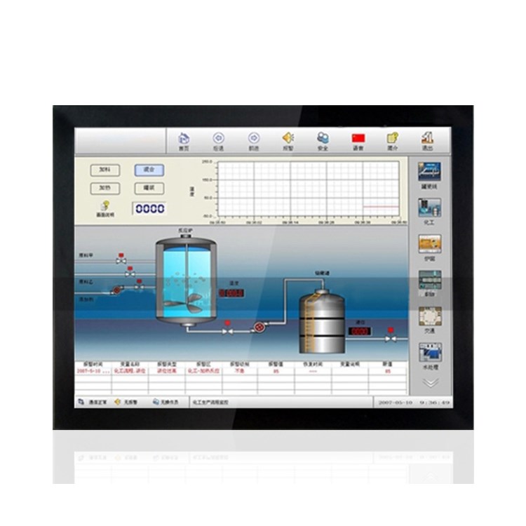 22寸電容觸摸屏顯示器工業(yè)級嵌入式工控一體機(jī)工業(yè)超薄電腦工業(yè)