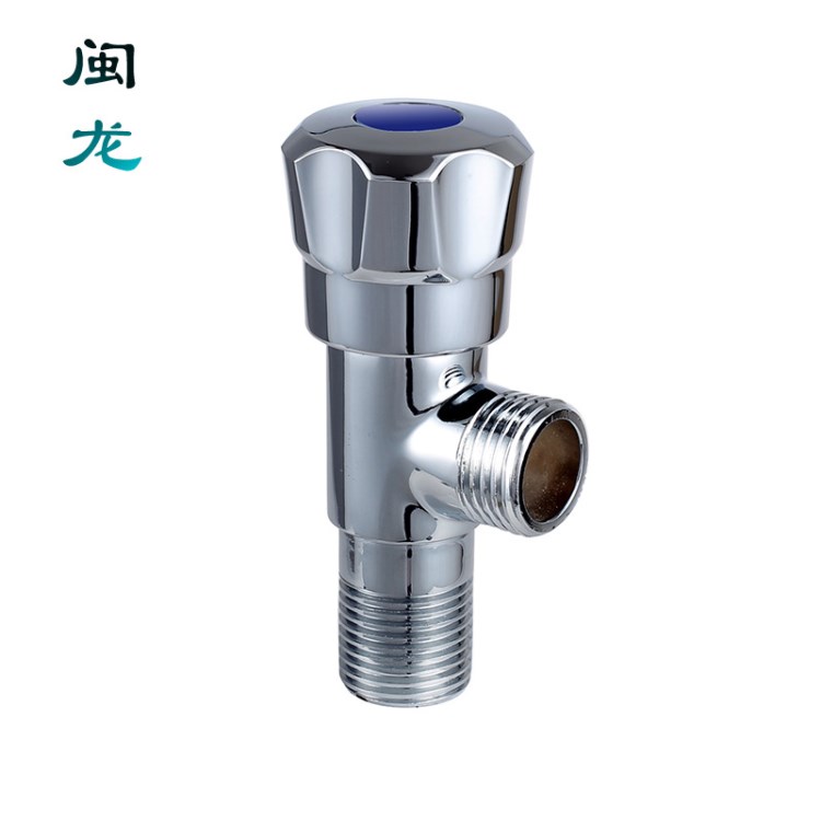 三角閥 馬桶水龍頭熱水器角閥 截止閥中直平皇冠手輪