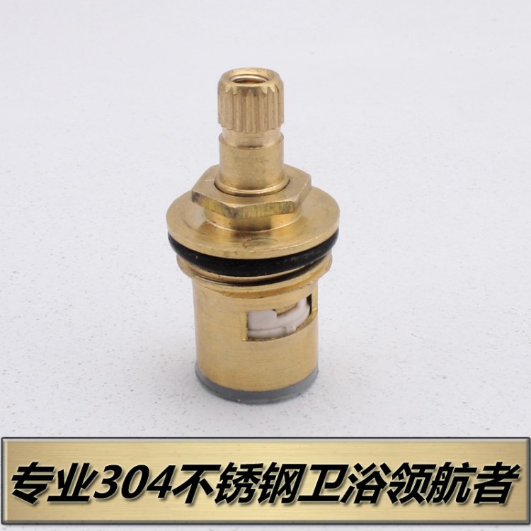 全銅99陶瓷片閥芯快開三角閥廚房洗面盆單冷水龍頭洗衣機(jī)龍頭配件