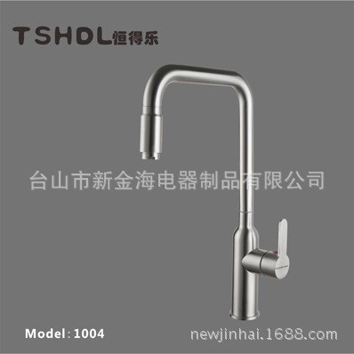 廠家直銷 304不銹鋼水槽洗菜盤龍頭 廚房冷熱家用水龍頭