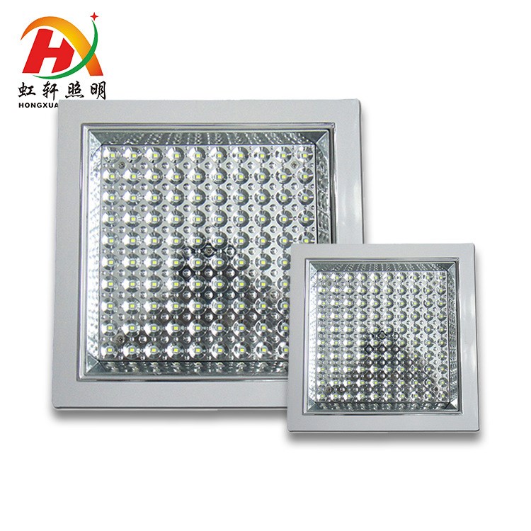 廚衛燈方形圓形led吸頂燈明裝暗裝嵌入式吊頂廚房衛生間燈具燈飾