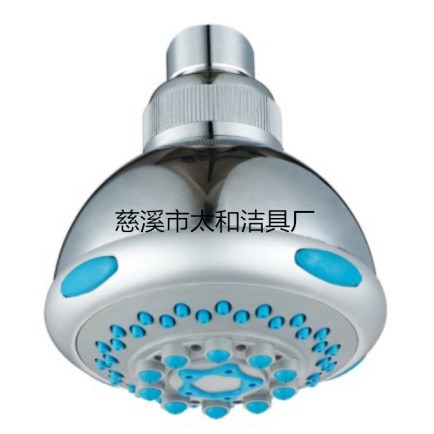 出口品質外貿款浴室淋浴多功能可調擋按摩小花灑噴頭電鍍花灑噴頭