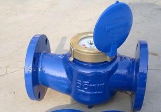 DN50旋翼式數字水表 干式污水表 LXS-50E法蘭冷水表 直讀熱水表