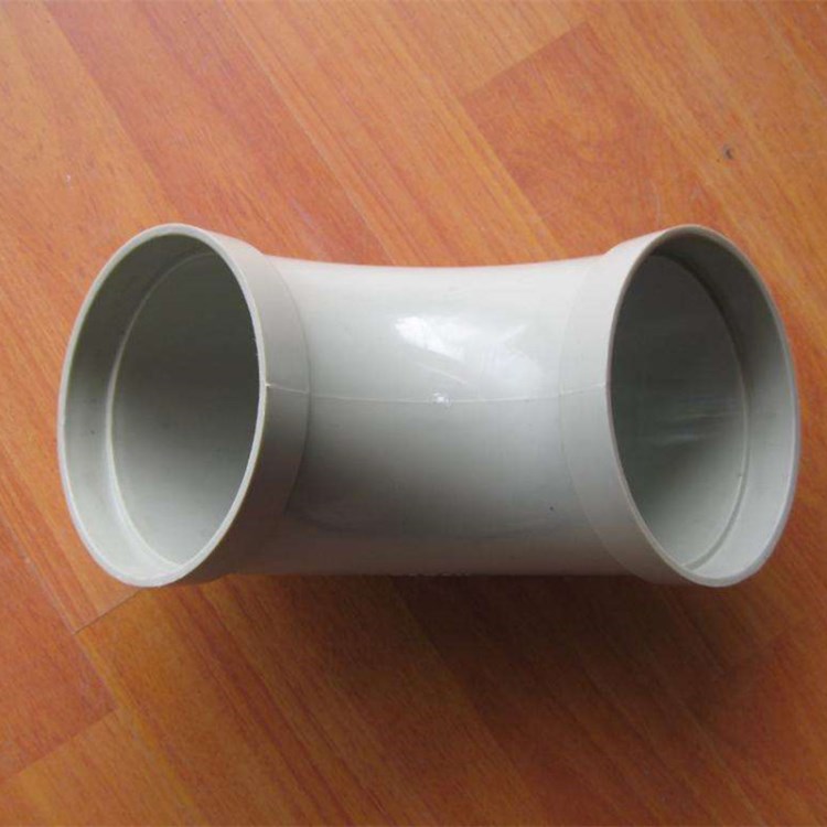 廠家批發PP彎頭600-90度 45度 加工定做  PP聚丙烯 風管彎頭