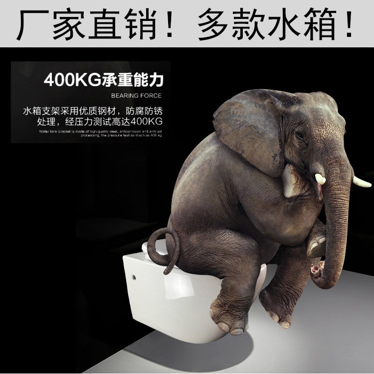 批發掛便器 掛墻馬桶掛壁式 嵌入墻排后排水隱藏式水箱坐便器