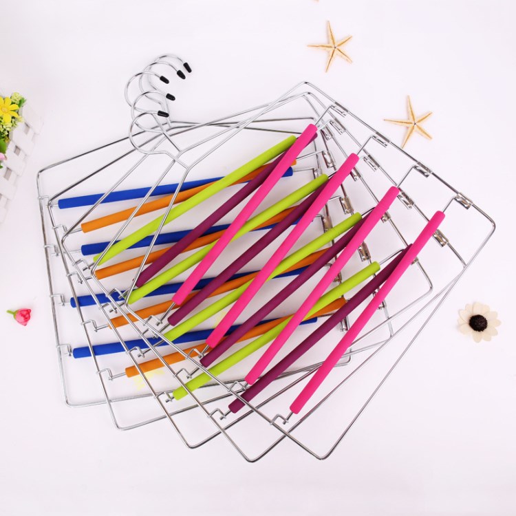 廠家直銷外貿(mào)褲架 不繡剛防滑褲架  膠棉毛巾架 大號(hào)多層褲架批發(fā)