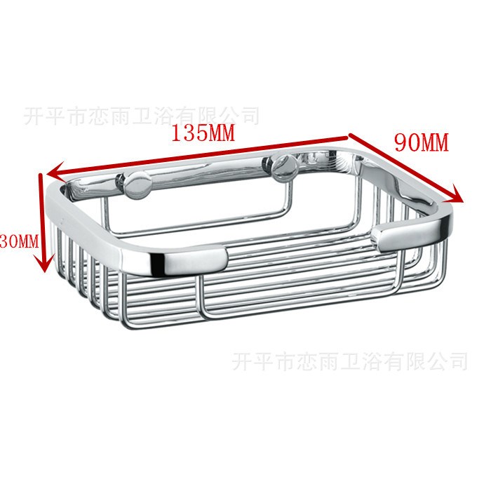 不銹鋼網(wǎng)籃廠家 304不銹鋼肥皂網(wǎng)籃 浴室肥皂籃 衛(wèi)浴置物架 14CM