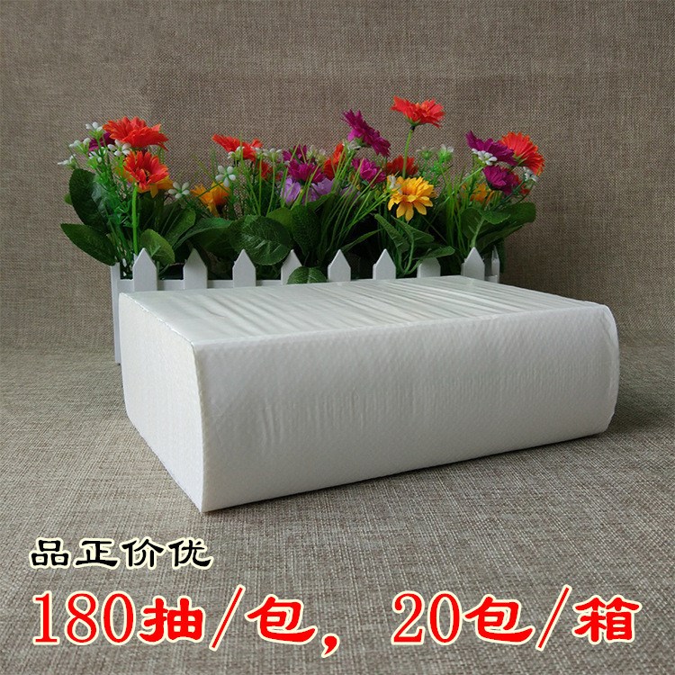 180抽三折加厚酒店擦手紙巾紙衛(wèi)生間抹手紙商務(wù)用紙整箱廣東包郵
