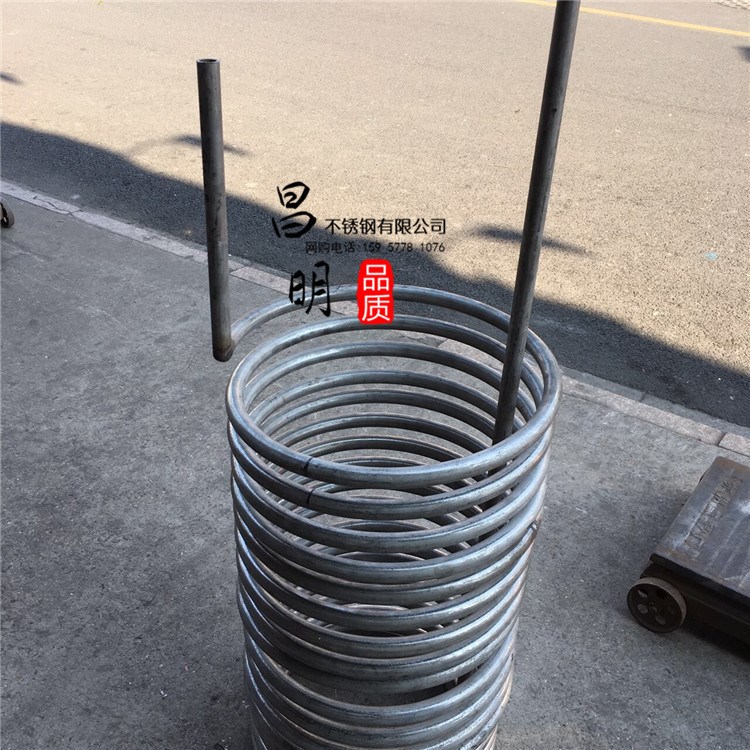 廠家直銷定制加工304不銹鋼盤管 工業(yè)盤管 彎管 加工卷彎管子