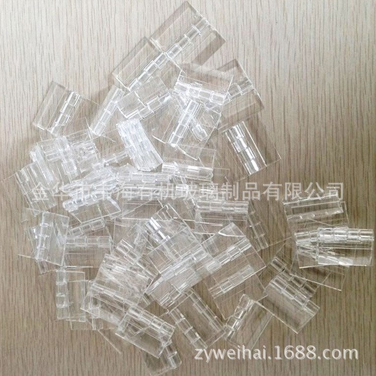 義烏廠家直銷(xiāo) 亞克力合頁(yè) 透明 有機(jī)玻璃鉸鏈