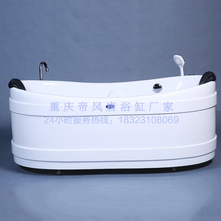 廠家供應復合亞克力浴缸 潔具 按摩浴缸 豪華沖浪浴缸