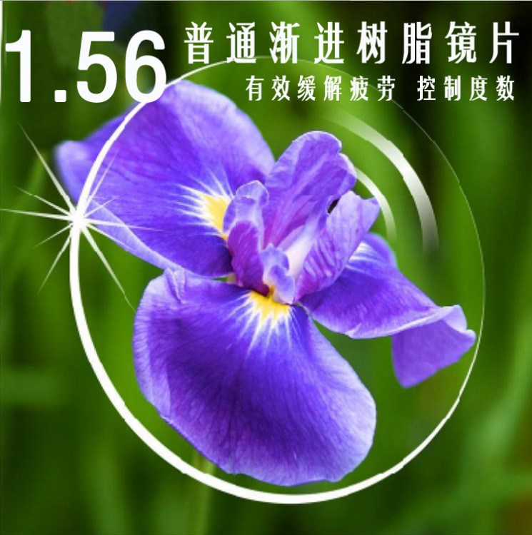 廠價(jià)直銷1.56普通非球面外漸進(jìn)老花抗疲勞樹脂眼鏡片近視單片價(jià)