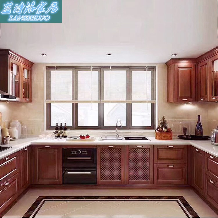 全鋁廚房壁櫥板材 全鋁金屬家具 古典起居型櫥柜 整體櫥柜門 批發