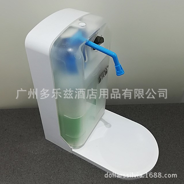 臺式自動感應凈手器 壁掛臺式酒精噴霧手部消毒器皂液機皂液器