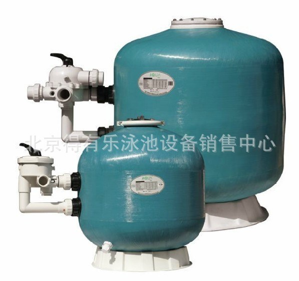 AQUA 愛克游泳池水處理設備過濾/循環沙缸 側出水式砂缸 QS1200