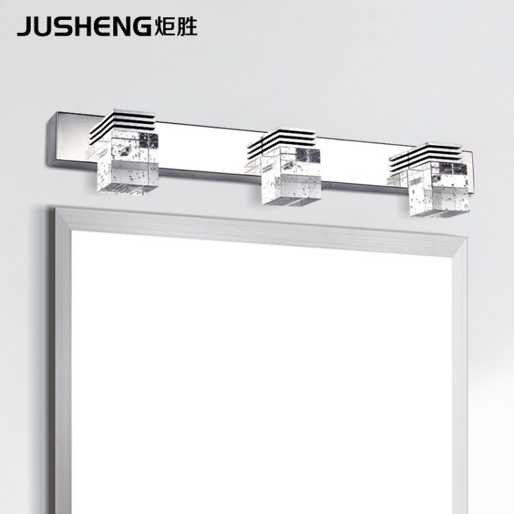 廠家直銷 大功率LED鏡前燈現代簡約浴室燈水晶燈臥室衛生間燈飾
