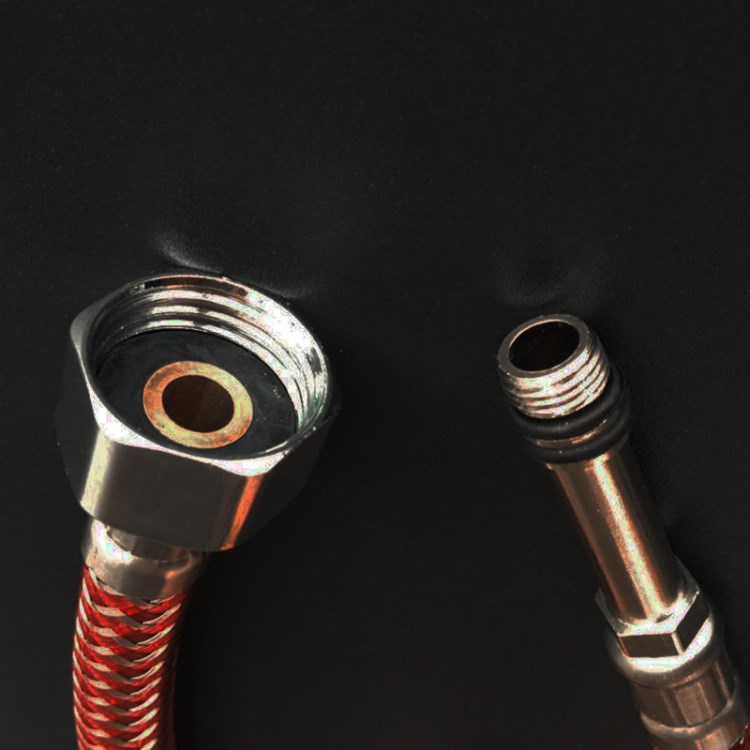 供應銅絲三元內管 銅芯不銹鋼帽軟管 紅白單頭管廠家直銷批發