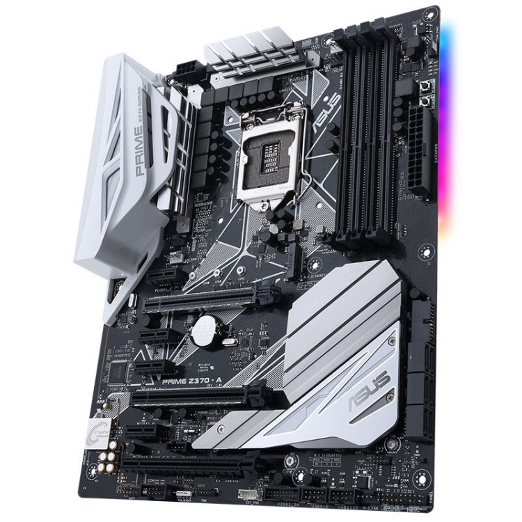 ASUS華碩PRIME Z370-A電腦主板 ATX8代LGA1151八代吃雞大板