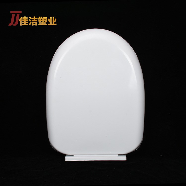 9810 U型下裝馬桶蓋板 加厚靜音緩降坐便蓋座便器蓋板配件