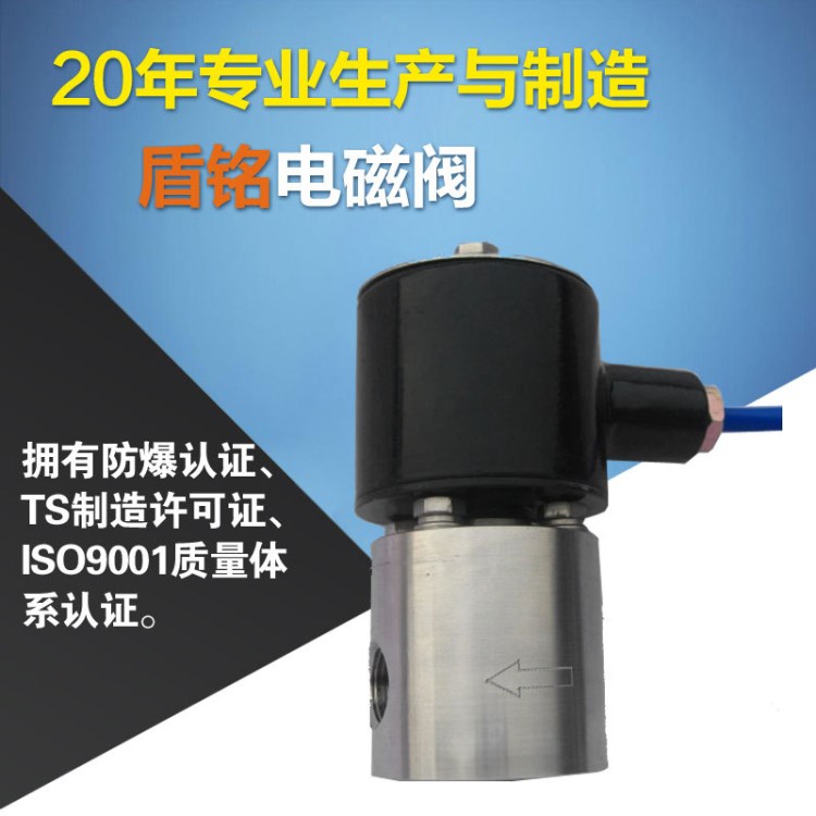 防水防塵不銹鋼常閉型防爆高壓電磁閥30mpa/25mpa 12V 24V 220v