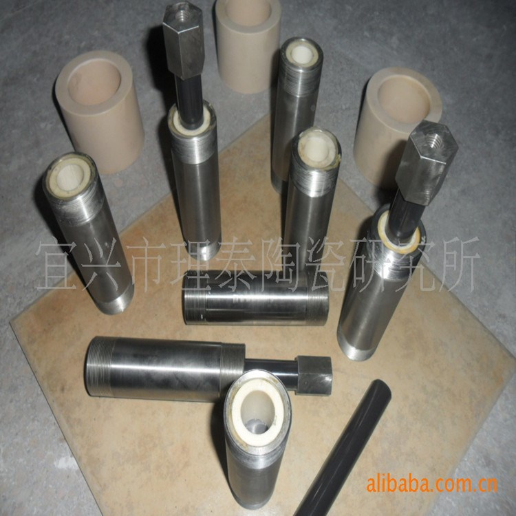 供應(yīng)大批量高壓陶瓷柱塞 陶瓷軸套 氧化鋁陶瓷管 耐磨