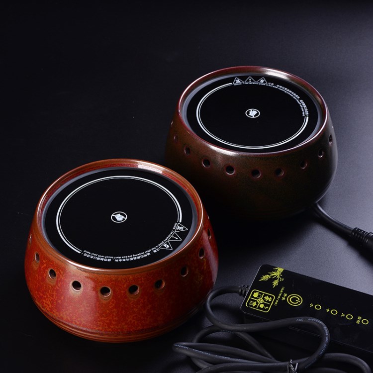 【德瓷生活】迷你電陶爐批發(fā) 辦公家用靜音陶瓷茶爐煮茶器定制