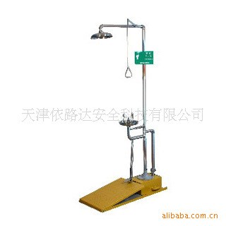廠家提供腳踏排空沖淋洗眼器-304不銹鋼