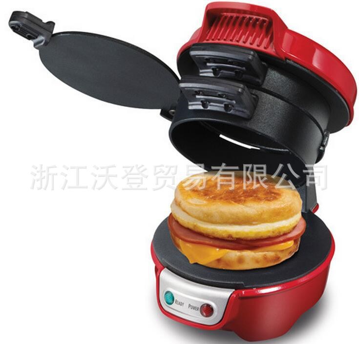 自动汉堡机humburger machine三明治面包机厨房电器烤肉炉礼品102