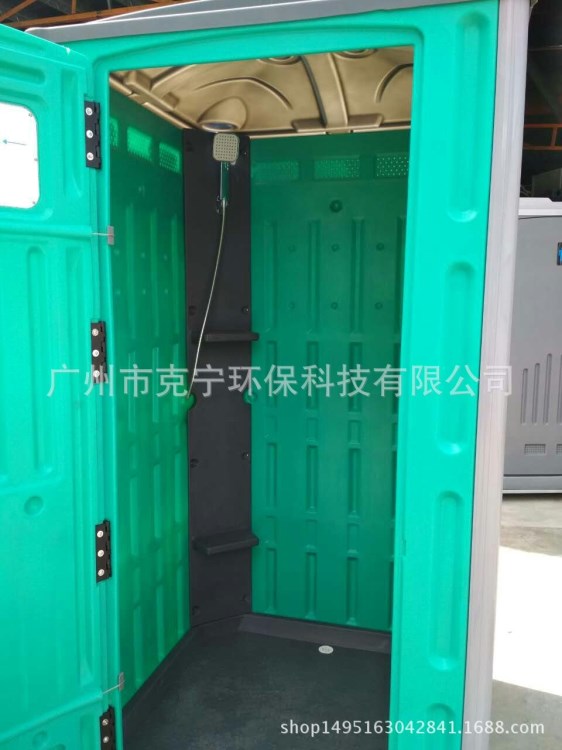 廠家全球直銷全塑料移動淋浴房綠色活動更衣室適合海濱浴場游泳池