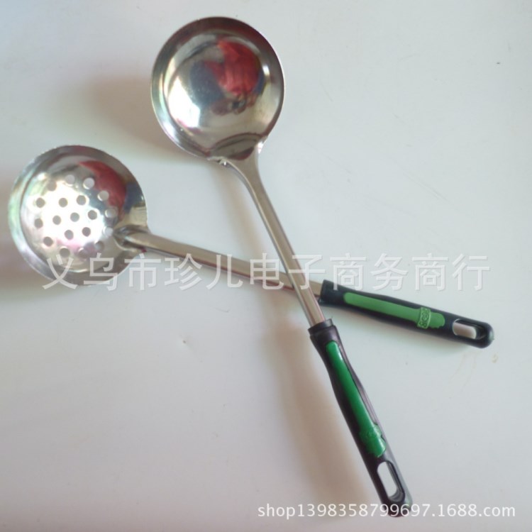一元批發 升級版火炬手柄火鍋湯勺漏勺 義烏小商品 餐飲用品批發